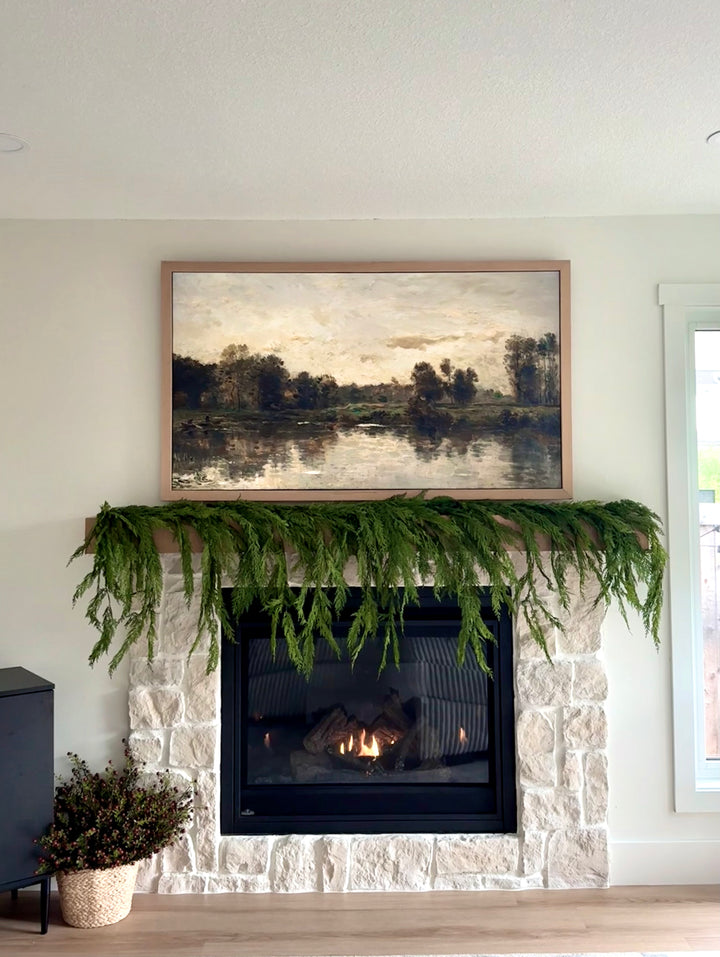 Cedar Pine Dripping Garland