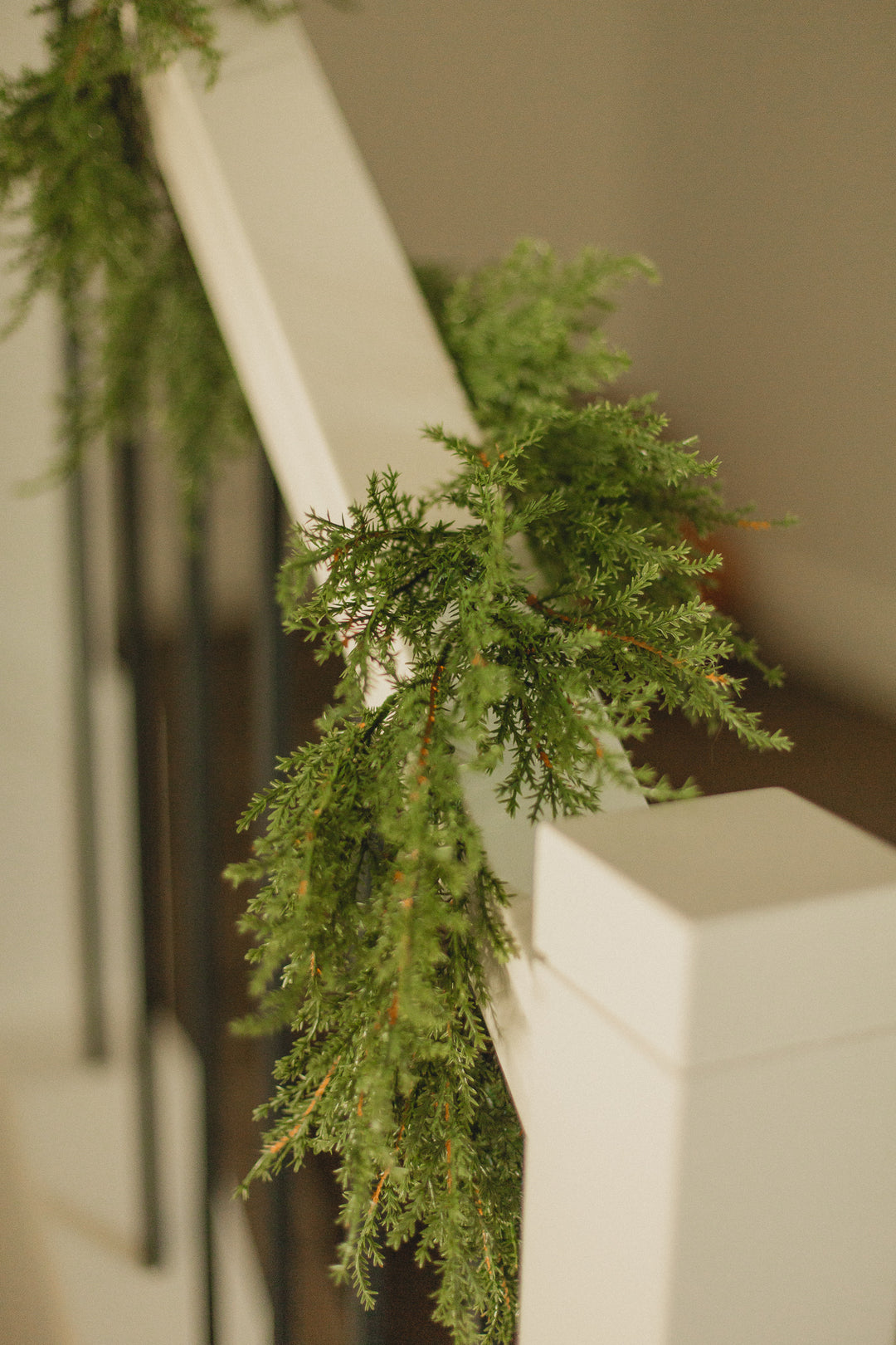 Cedar Garlands are the perfect addition to your Christmas decor. Lightweight and affordable. 