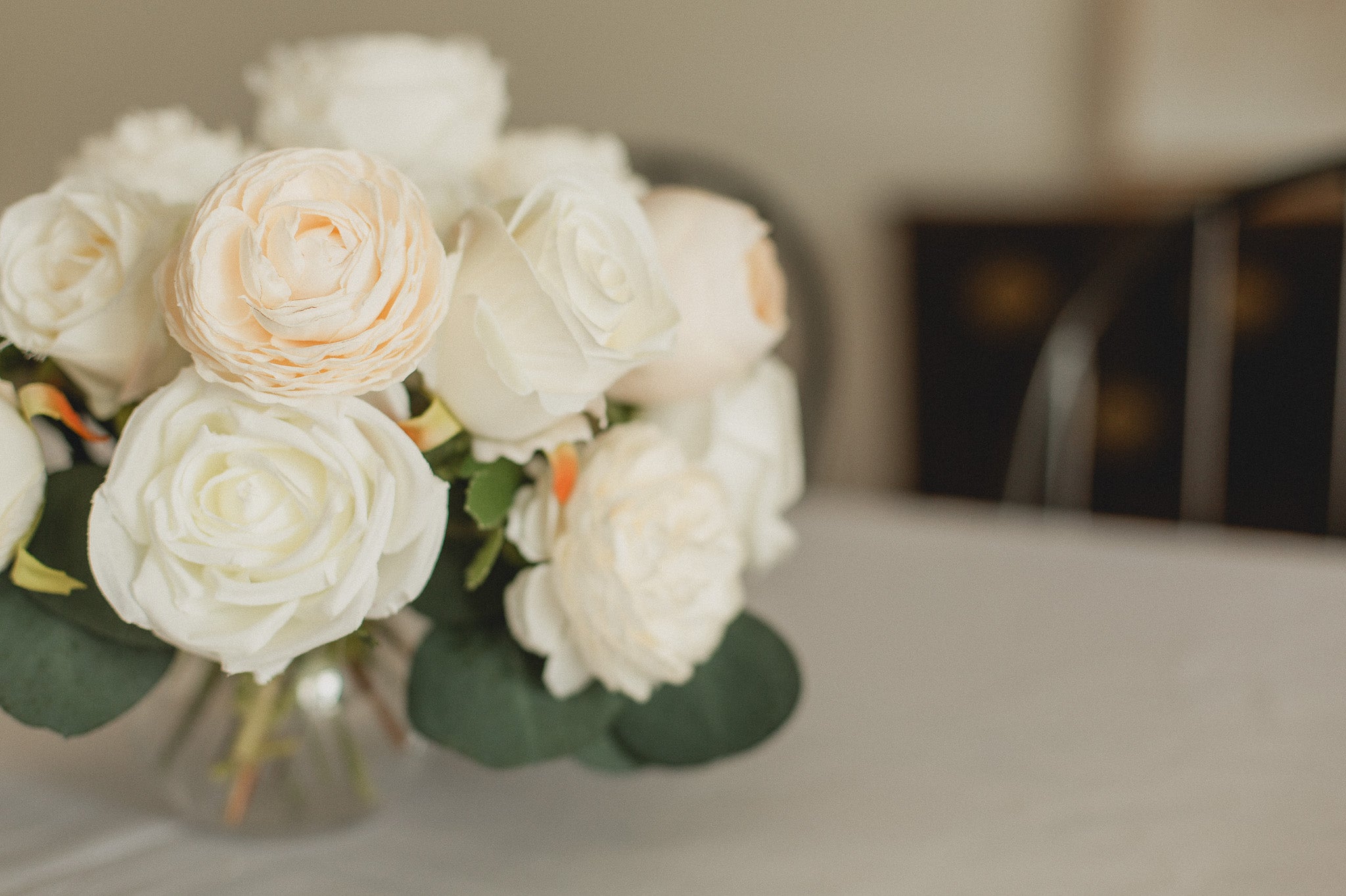 Globe Vase Arrangement Rental