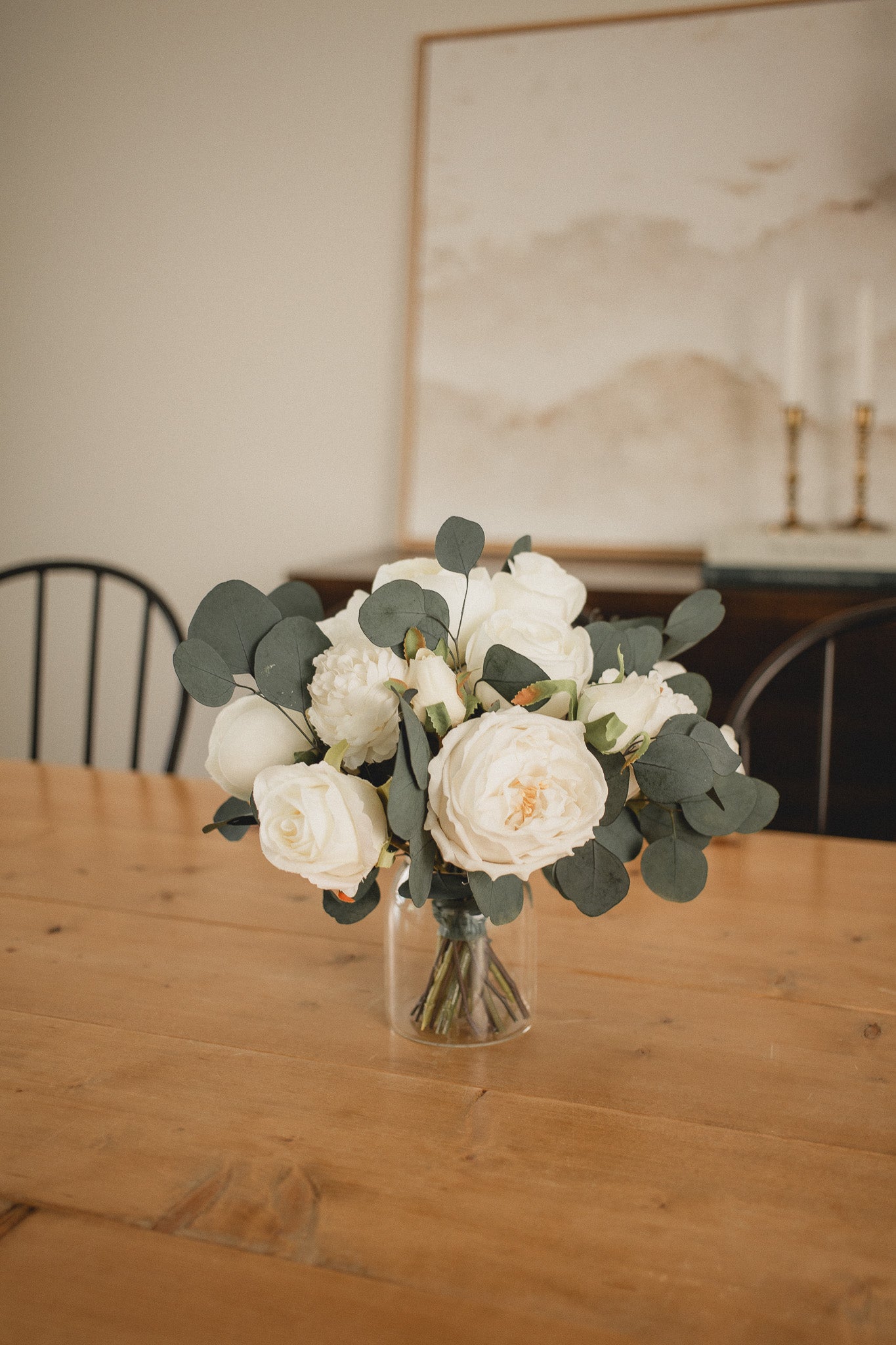 Globe Vase Arrangement Rental