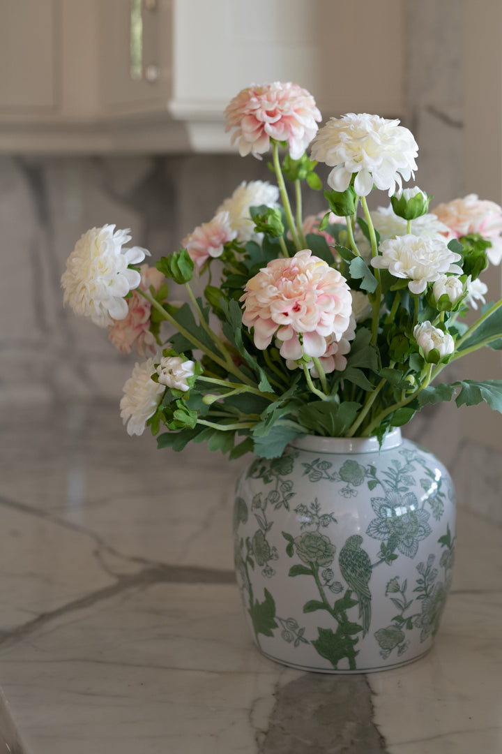 Real Touch Two Bloom Dahlia