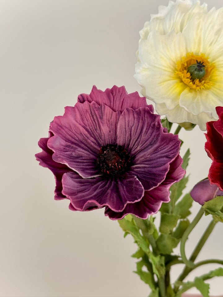Real Touch Large Poppy