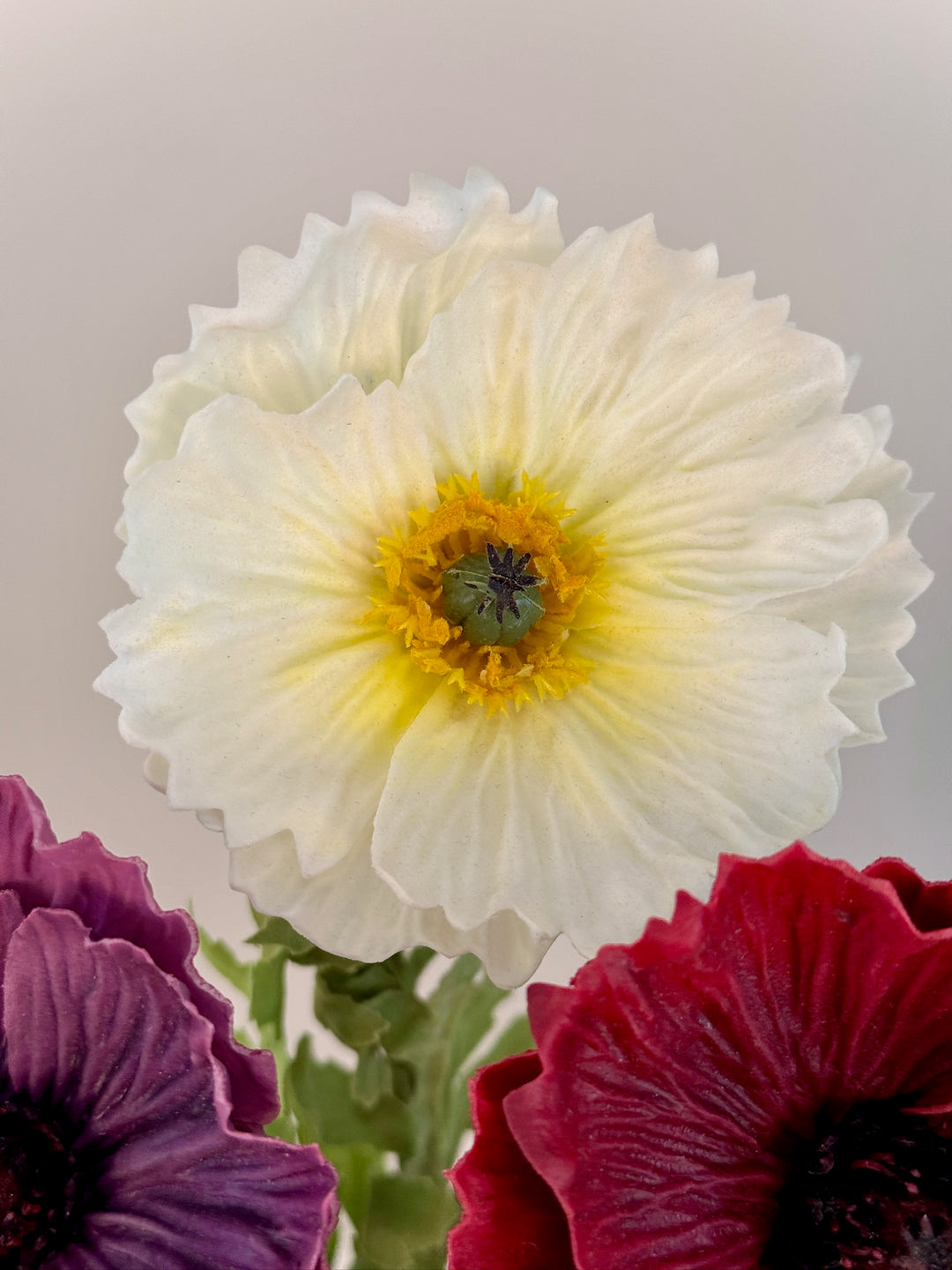 Real Touch Large Poppy