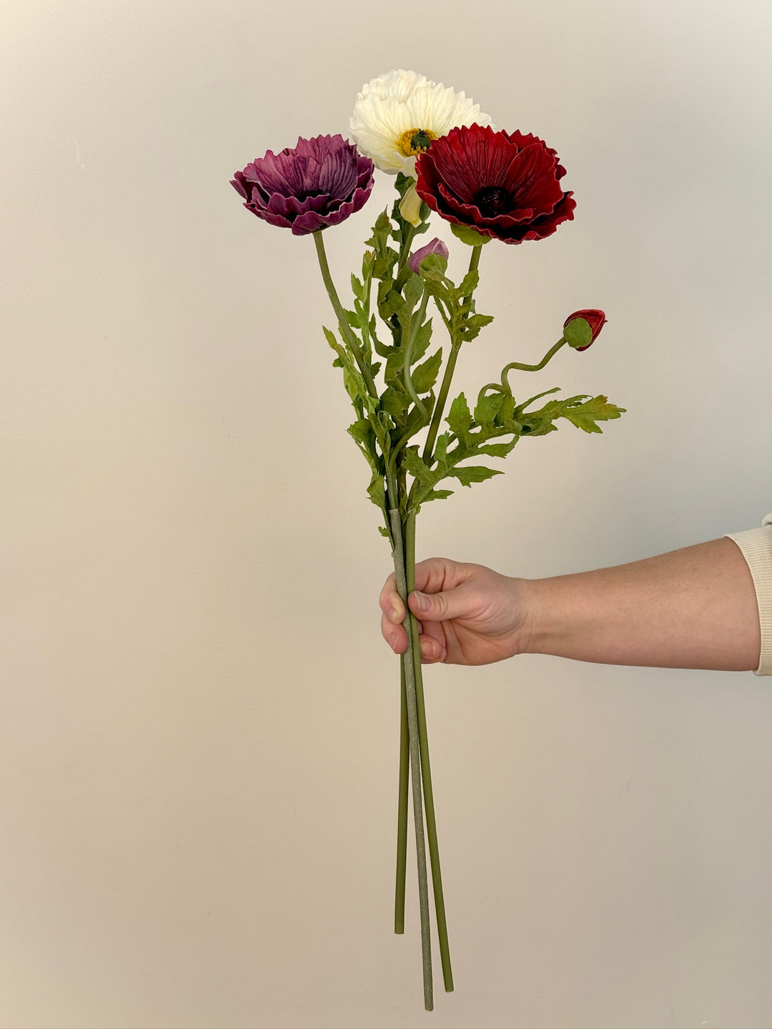Real Touch Large Poppy