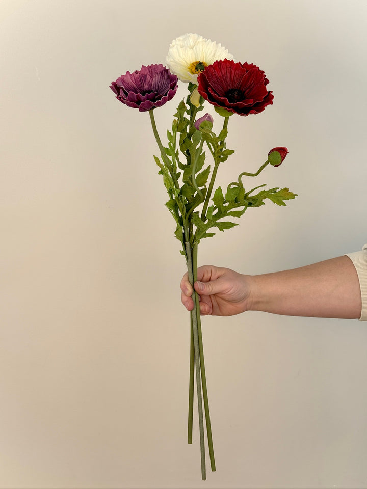 Real Touch Large Poppy