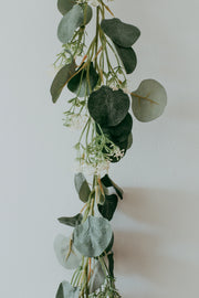 Eucalyptus + Mini Flower Garland (artificial)